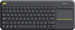 מקלדת אלחוטית משטח מגע לוג`יטק LOGITECH TOUCH KEYBOARD K400 PLUS