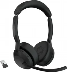 אוזניות אלחוטיות JABRA EVOLVE2 55 LINK380A MS STEREO 25599-999-999 אוזניות אלחוטיות JABRA EVOLVE2 55 LINK380A MS STEREO 25599-999-999