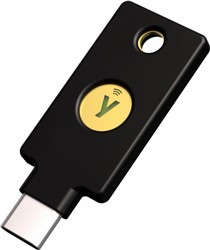 מפתח אימות חומרה YubiKey 5C NFC FIPS מפתח אימות חומרה YubiKey 5C NFC FIPS