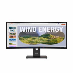 מסך קעור Lenovo ThinkVision T34WD-40 Monitor 63D4GAT1IS מסך קעור Lenovo ThinkVision T34WD-40 Monitor 63D4GAT1IS