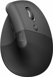 עכבר אנכי אלחוטי לוגיטק LOGITECH LIFT VERTICAL GRAPHITE BLACK עכבר אנכי אלחוטי לוגיטק LOGITECH LIFT VERTICAL GRAPHITE BLACK
