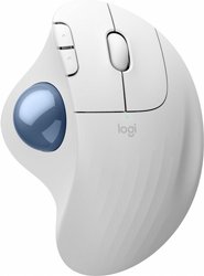 עכבר אלחוטי ארגונומי לוגיטק Logitech Ergo M575S Wireless Trackball Off-White 91000-703-00 עכבר אלחוטי ארגונומי לוגיטק Logitech Ergo M575S Wireless Trackball Off-White 91000-703-00
