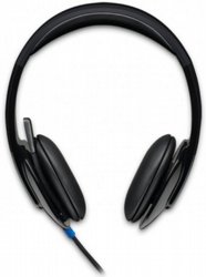 אוזניות ומיקרופון חוטיות לוגיטק LOGITECH USB HEADSET H540 אוזניות ומיקרופון חוטיות לוגיטק LOGITECH USB HEADSET H540