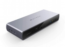 תחנת עגינה למחשבי מקבוק פרו HyperDrive Thunderbolt 4 Docking Station HDTB4D תחנת עגינה למחשבי מקבוק פרו HyperDrive Thunderbolt 4 Docking Station HDTB4D