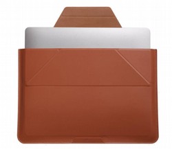 שרוול נשיאה דק למקבוק 16" קומפקטי עם מעמד מובנה חום סיינה MOFT Laptop Sleeve Macbook שרוול נשיאה דק למקבוק 16" קומפקטי עם מעמד מובנה חום סיינה MOFT Laptop Sleeve Macbook