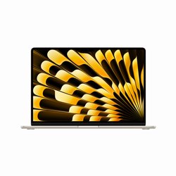 מקבוק אייר MacBook Air 15" (2026) M5 Starlight MDVE4HB/A מקבוק אייר MacBook Air 15" (2026) M5 Starlight MDVE4HB/A