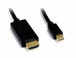 כבל MINI DISPLAY PORT TO HDMI 1.8M כבל MINI DISPLAY PORT TO HDMI 1.8M