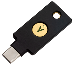 מפתח אימות חומרה YubiKey 5C NFC מפתח אימות חומרה YubiKey 5C NFC