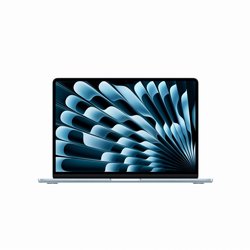 מקבוק אייר MacBook Air 15" (2026) M5 US Layout Sky Blue Z1LZ0016C מקבוק אייר MacBook Air 15" (2026) M5 US Layout Sky Blue Z1LZ0016C