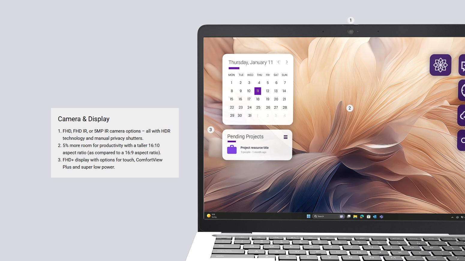 מחשב נייד דל מובנה בינה מלאכותית Dell Pro 13 Plus Laptop 13.3 מחשב נייד דל מובנה בינה מלאכותית Dell Pro 13 Plus Laptop 13.3